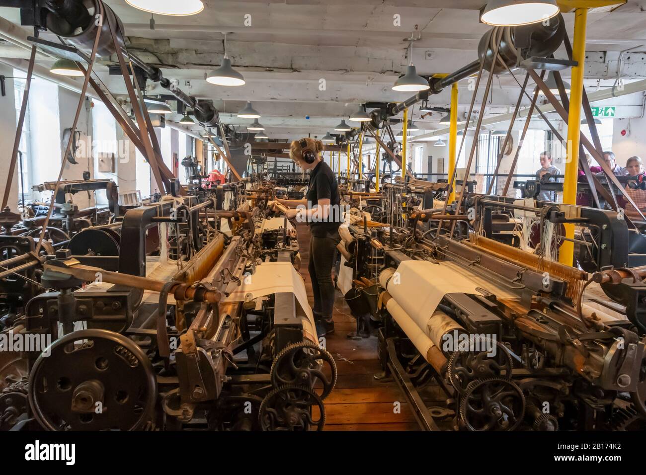 Carrière Bank Mill (également connu sous le nom de Styal Mill) à Styal, Cheshire, Angleterre, Banque D'Images