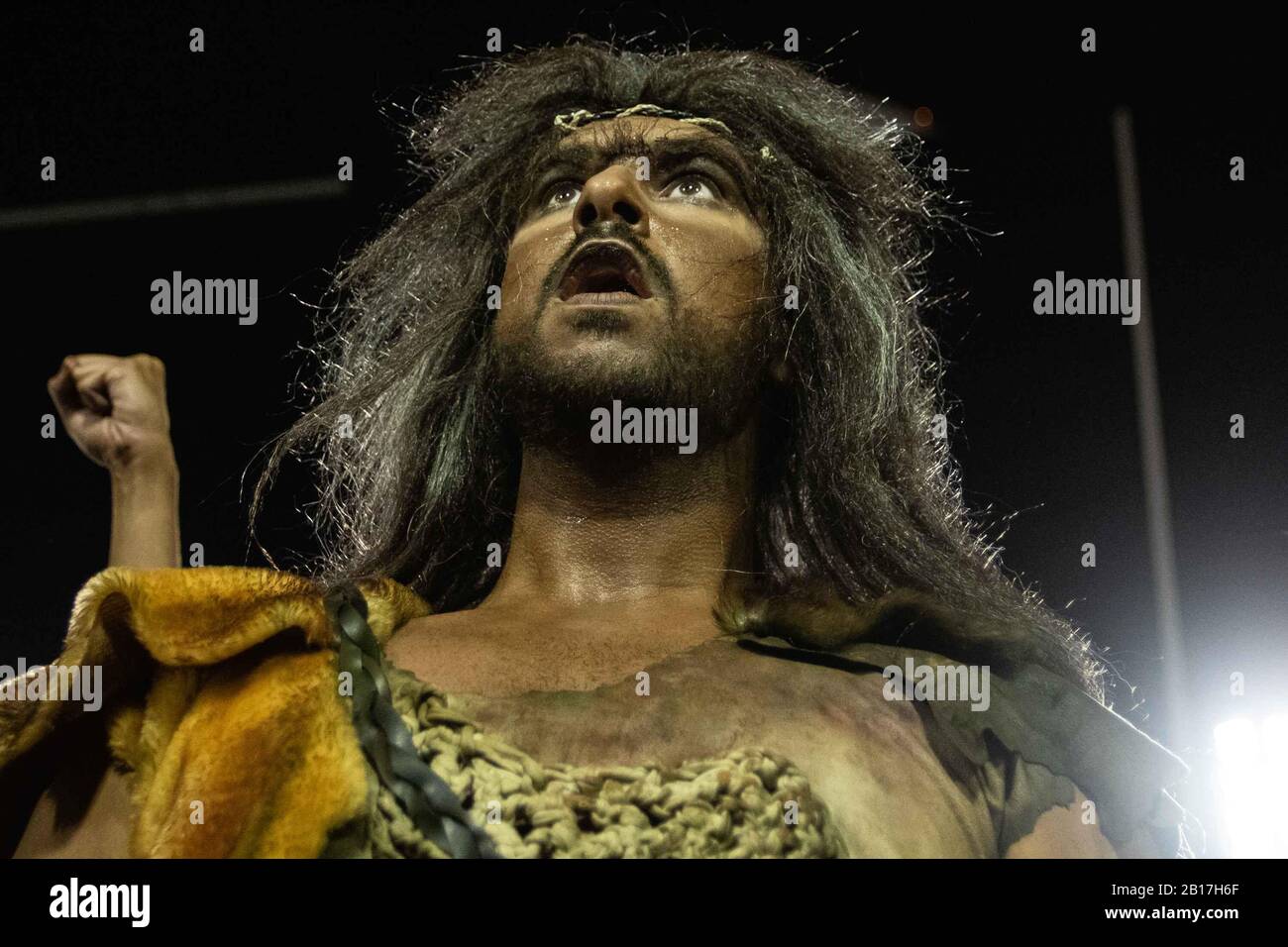 Rio De Janeiro, Brésil. 23 février 2020. G. 23 février 2020. Rio DE JANEIRO, 02/23/2020 - Comité honoraire de l'école Samba Estacio de sa, au cours du premier jour du défilé du Groupe spécial au Carnaval de Rio de Janeiro, tenu à l'avenue marques de Sapucai.Foto: Diego Maranhoa Credit: Diego Maranhoa/AM Press/ZUMA Wire/Alay Live News Banque D'Images