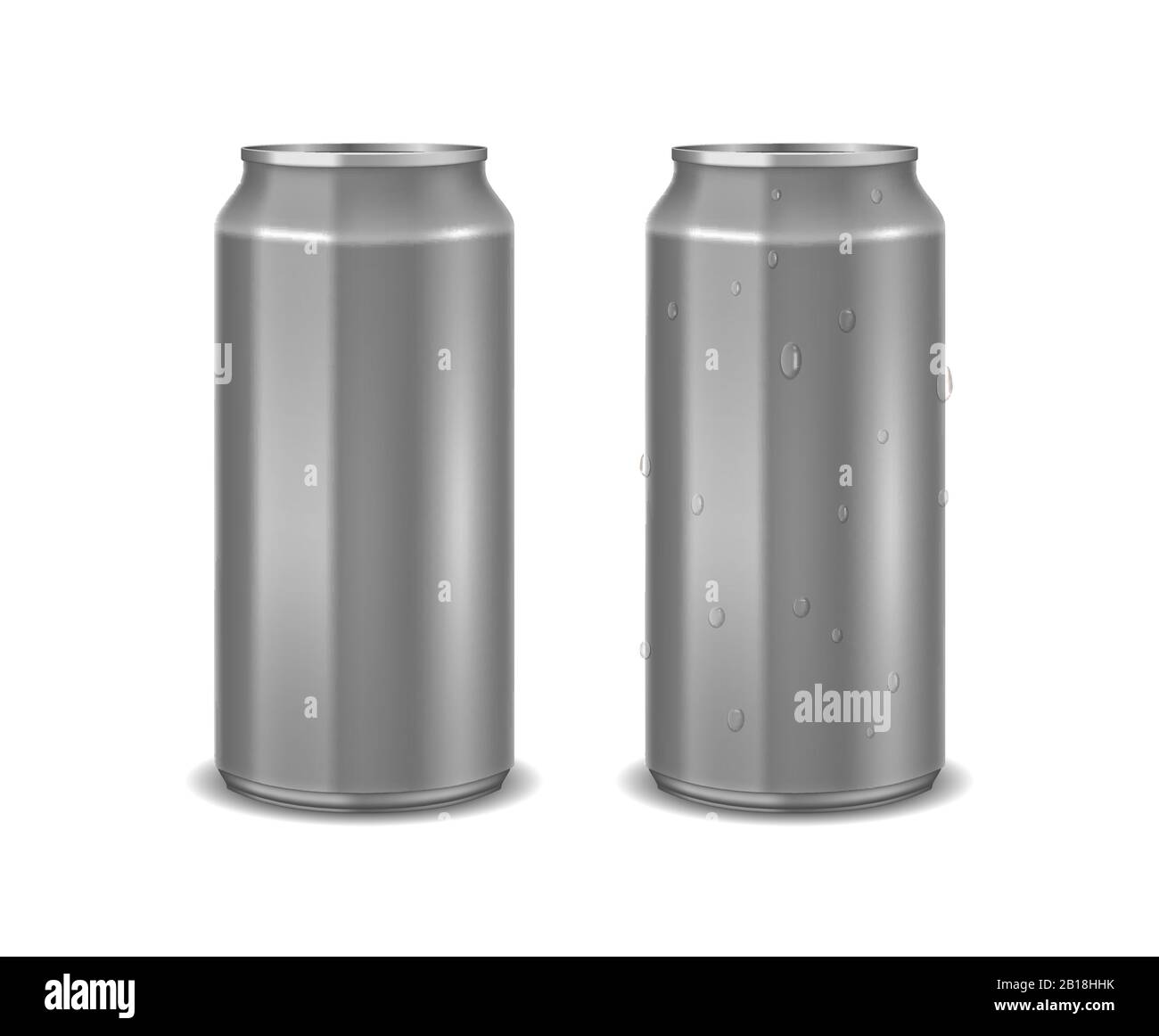 Boîte vide réaliste en aluminium avec gouttes d'eau pour la bière, le jus ou la boisson énergétique mockup isolé. Vector peut créer un modèle pour votre conception. Illustration de Vecteur Boîte vide réaliste en aluminium avec gouttes d'eau pour la bière, le jus ou la boisson énergétique mockup isolé. Vector peut créer un modèle pour votre conception. Illustration de Vecteur