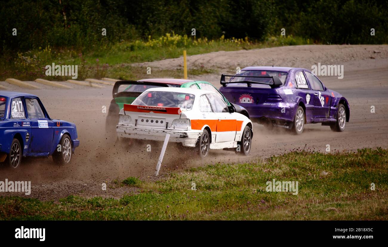 Action De La Croix De Rallye Des Maîtres Suédois Banque D'Images