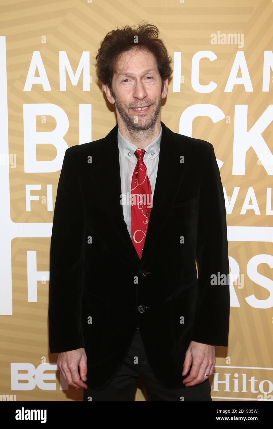 23 février 2020 - Beverly Hills, Californie - Tim Blake Nelson. Cérémonie de remise des prix de l'American Black film Festival à l'hôtel Beverly Hilton. Banque D'Images