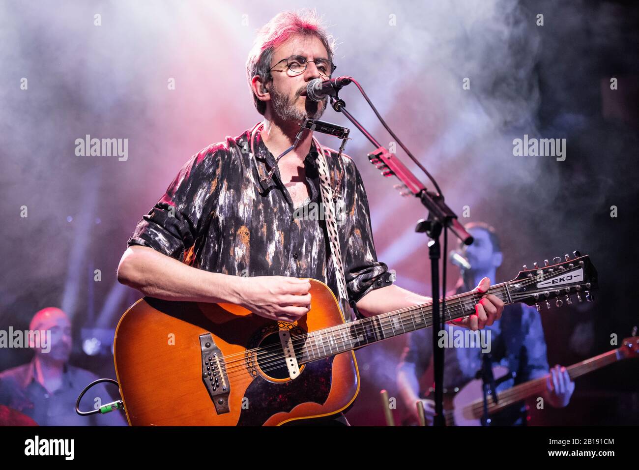 Barcelone, Espagne. 2020.02.21. Concert de Xoel López à Sala Apolo. Photographe: Aitor Rodero. Banque D'Images