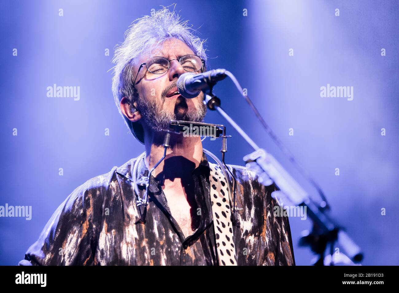 Barcelone, Espagne. 2020.02.21. Concert de Xoel López à Sala Apolo. Photographe: Aitor Rodero. Banque D'Images