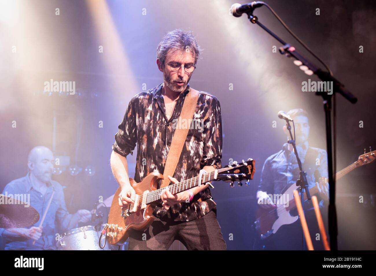 Barcelone, Espagne. 2020.02.21. Concert de Xoel López à Sala Apolo. Photographe: Aitor Rodero. Banque D'Images