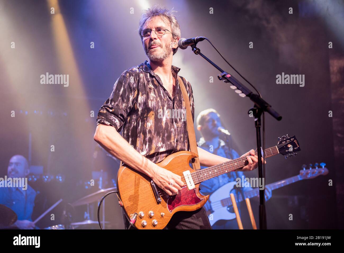 Barcelone, Espagne. 2020.02.21. Concert de Xoel López à Sala Apolo. Photographe: Aitor Rodero. Banque D'Images