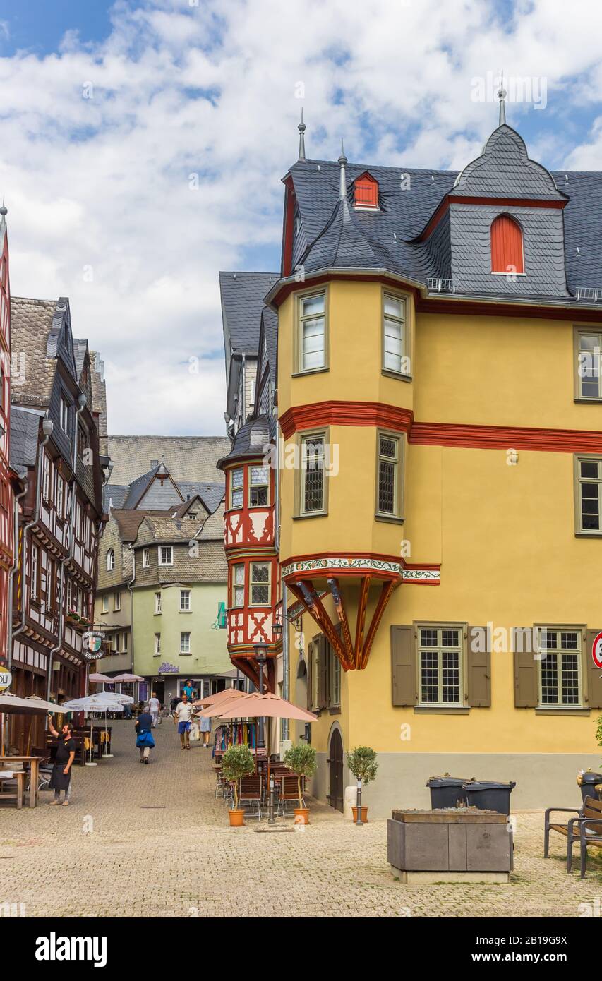 Les maisons historiques colorés en Limburg an der Lahn, Allemagne Banque D'Images