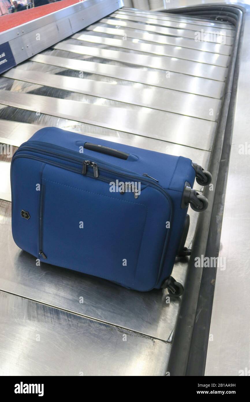 Valise perdue à l'aéroport de bagage, USA Photo Stock - Alamy