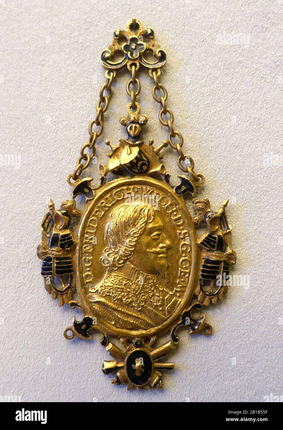 Friedrich Wilhelm II, Herzog von Sachsen-Altenburg, par un artiste inconnu, 1632 Banque D'Images