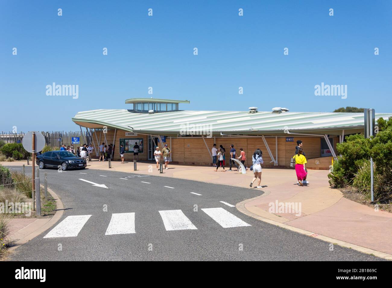 Centre D'Accueil Des Douze Apôtres, Parc National De Port Campbell, Western District, Victoria, Australie Banque D'Images