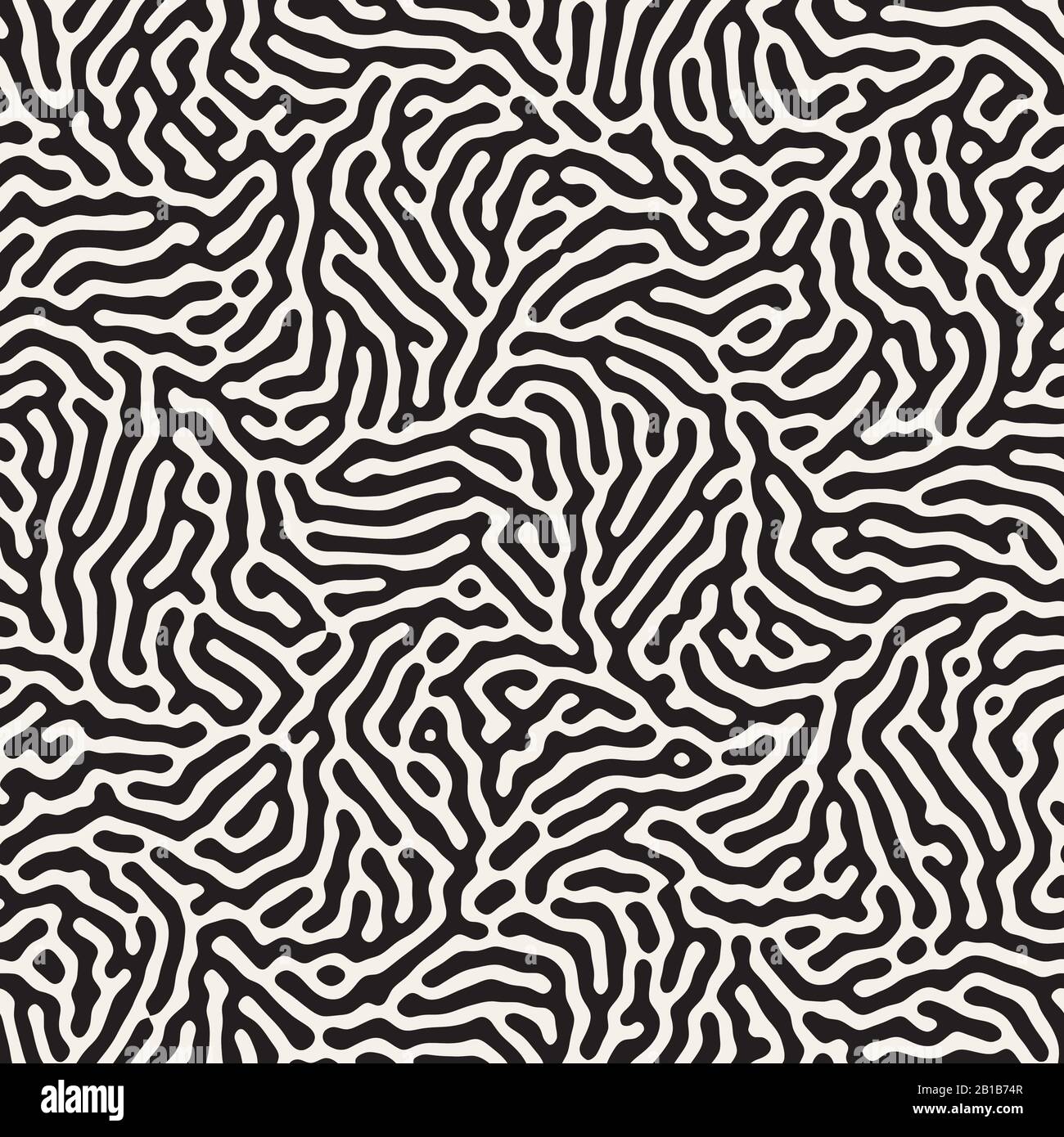 Vector pattern. transparente Des formes organiques monochrome de texture. Résumé fond arrondi élégant lignes malpropre. Illustration de Vecteur