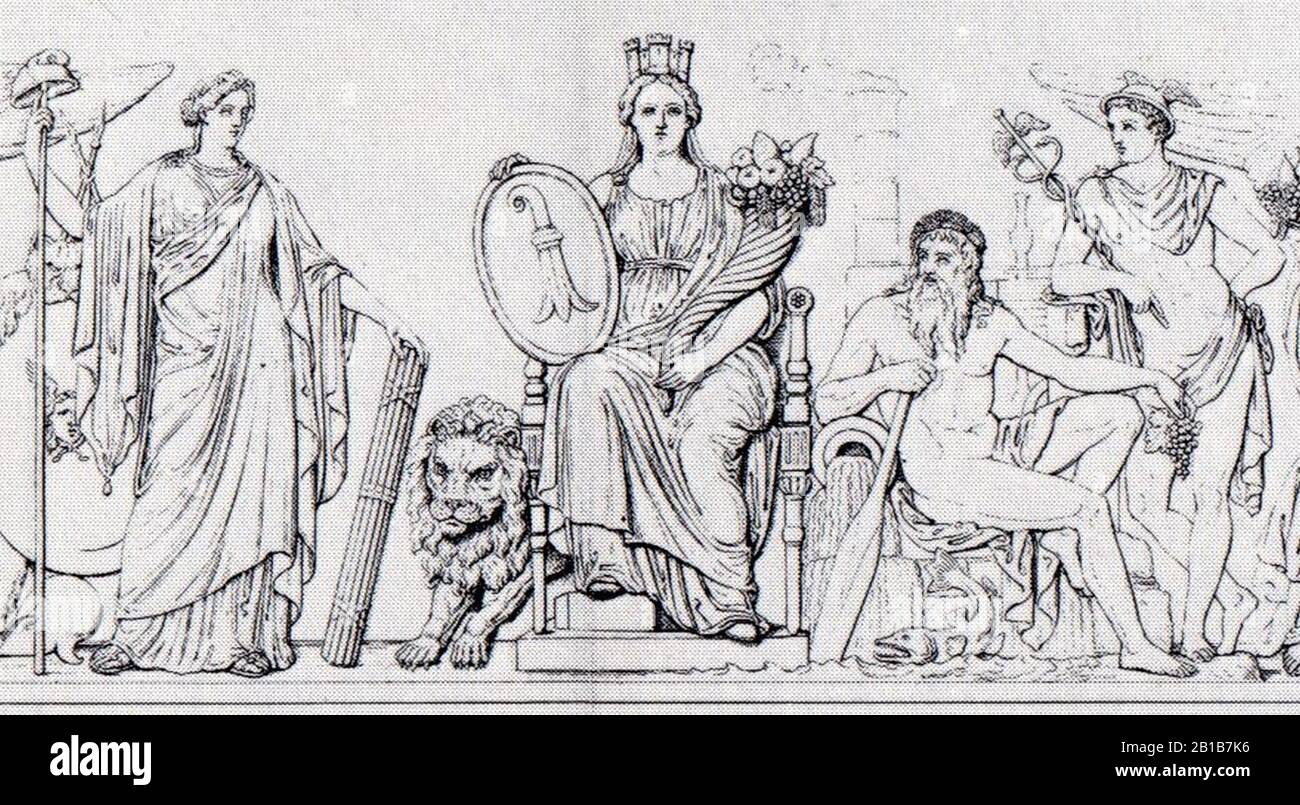 Musée des frites an der Augustinergasse Basel 1849. Banque D'Images