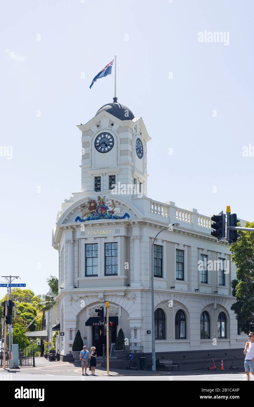 Ancien Bureau De Poste De Ponsonby, St Marys Road, Ponsonby, Auckland, Région D'Auckland, Nouvelle-Zélande Banque D'Images
