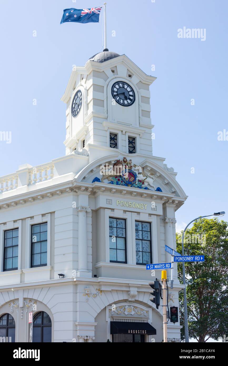 Ancien Bureau De Poste De Ponsonby, St Marys Road, Ponsonby, Auckland, Région D'Auckland, Nouvelle-Zélande Banque D'Images