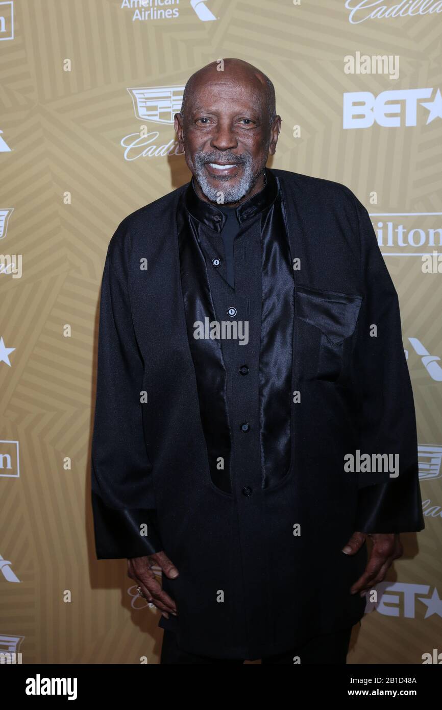 23 février 2020, Beverly Hills, CA, États-Unis: Los ANGELES - FÉVRIER 23: Lou Gossett Jr au American Black Film Festival Honors Awards à l'hôtel Beverly Hilton le 23 février 2020 à Beverly Hills, CA (Credit image: © Kay Blake/ZUMA Wire) Banque D'Images