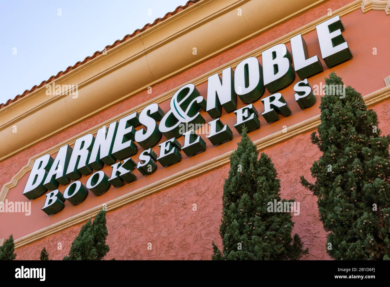 Les Libraires Barnes And Noble De Fashion Island, Newport Beach, Californie. Banque D'Images
