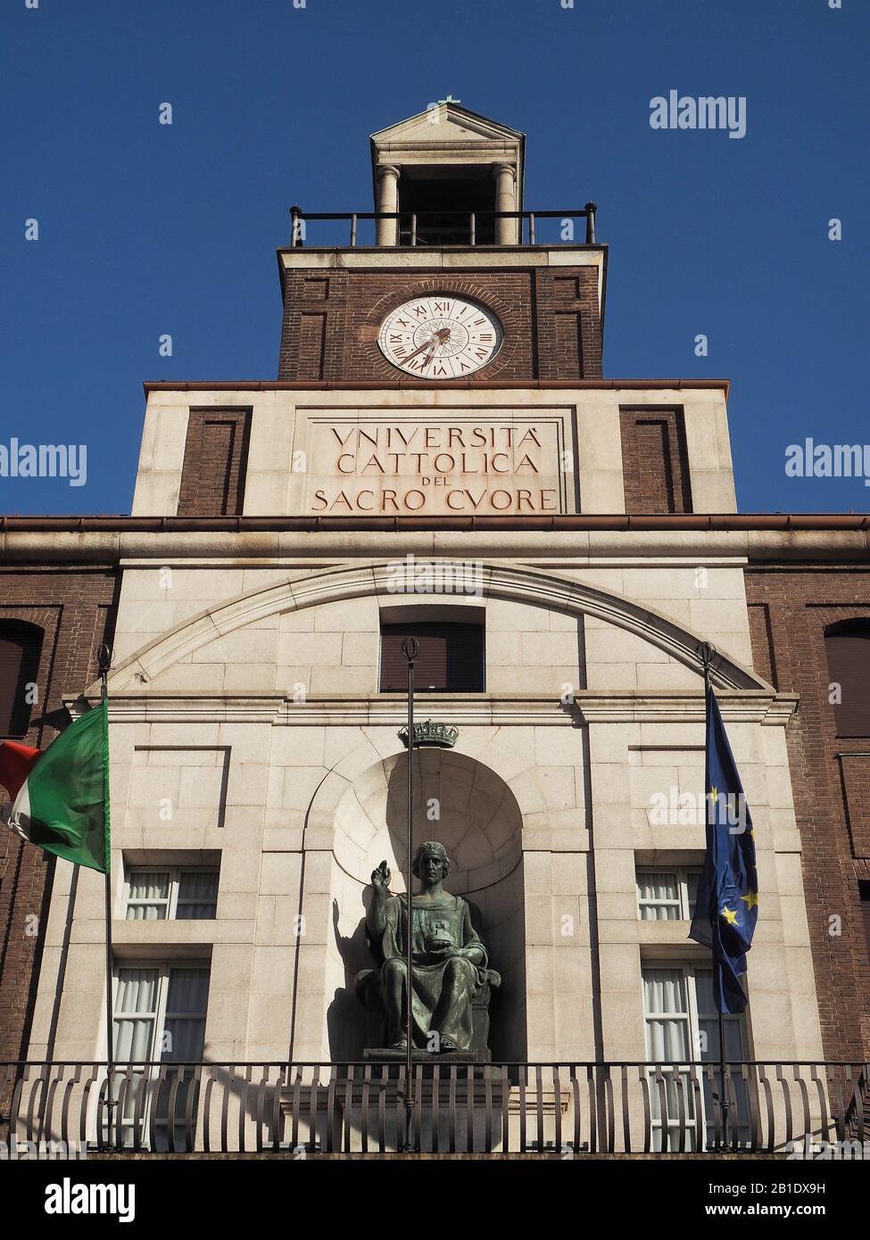 L'Université catholique du Sacré Cœur, de l'Università Cattolica del Sacro Cuore, Milan, Italie Banque D'Images