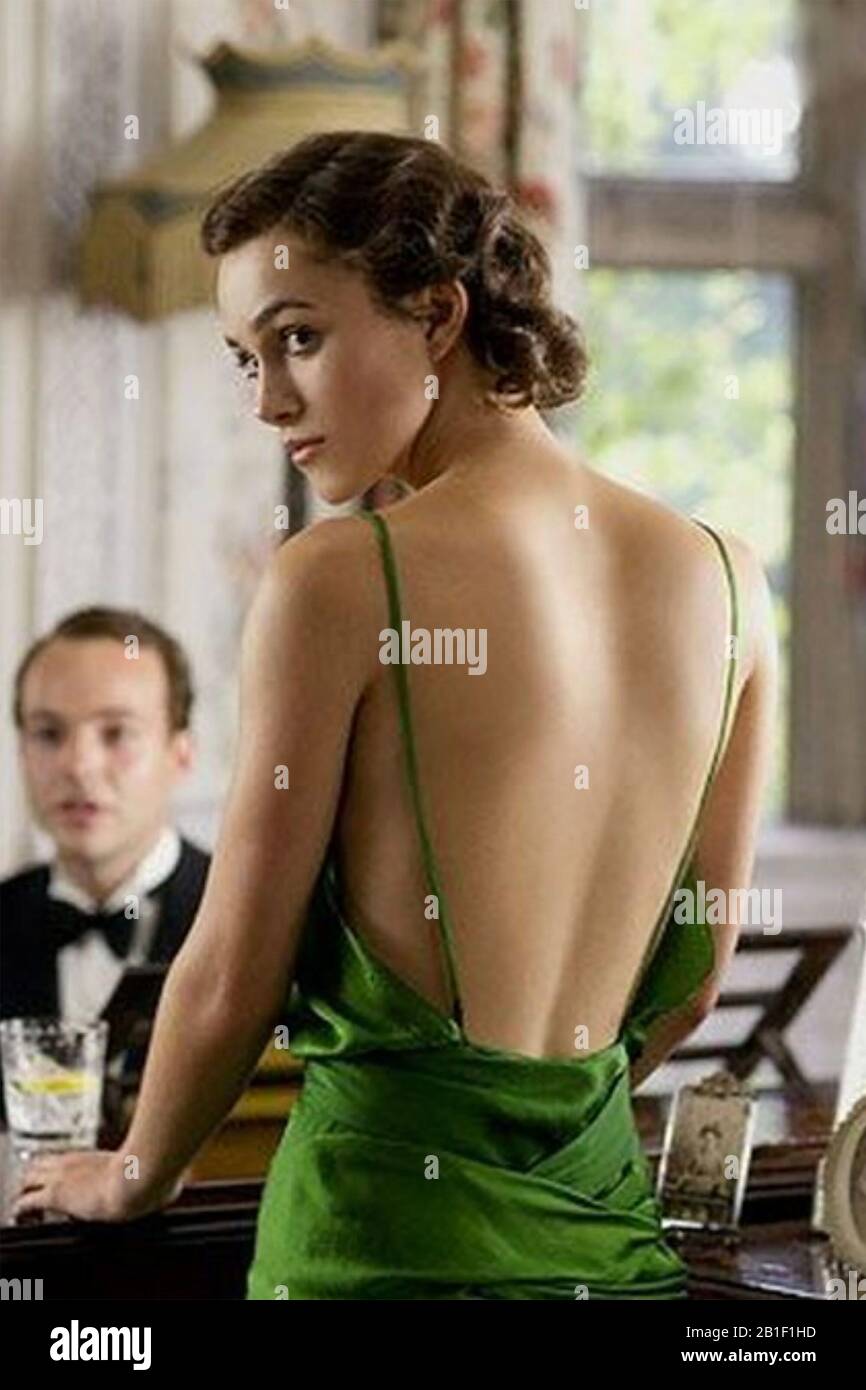 ATTONEMENT 2007 Universal Pictures film avec Keira Knightley Banque D'Images