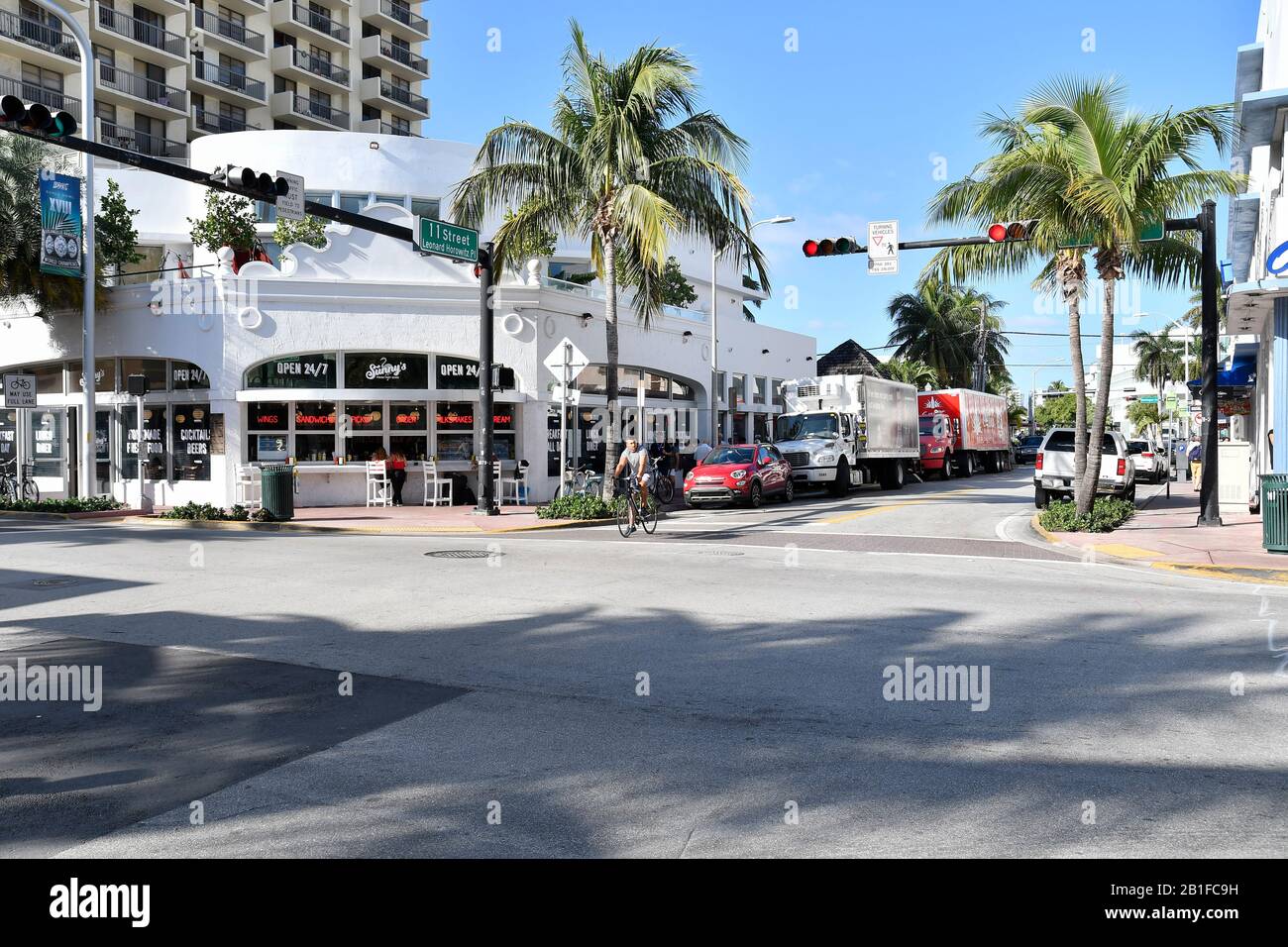 Miami, Miami Beach, Fl, États-Unis Banque D'Images