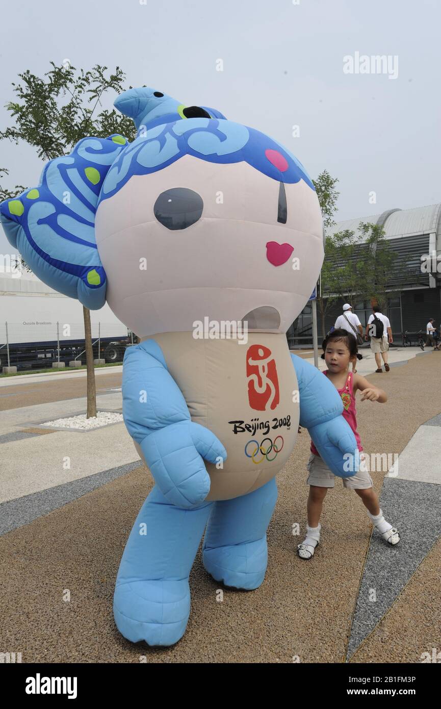 Shunyi, CHINE. Régate Olympique 2008, Samedi, 09.08.2008 [Crédit Obligatoire : Peter Spurrier, Images Intersport] Banque D'Images