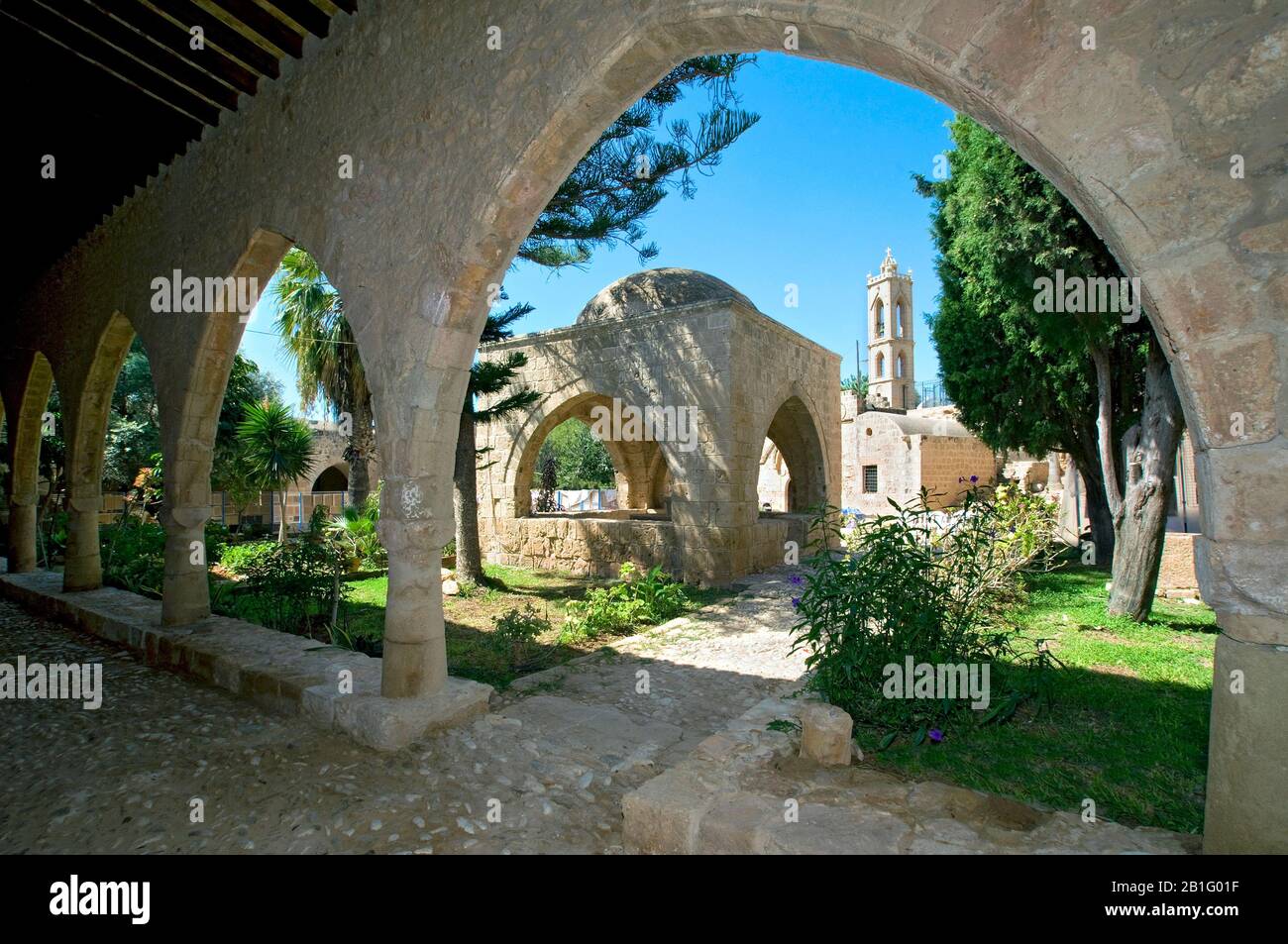 Monastère, Ayia Napa, Chypre Banque D'Images