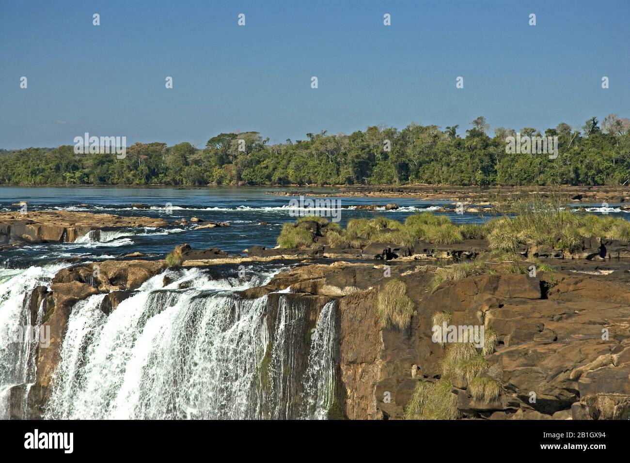 Chutes D'Iguazu, Argentine, Parc National D'Iguazu Banque D'Images