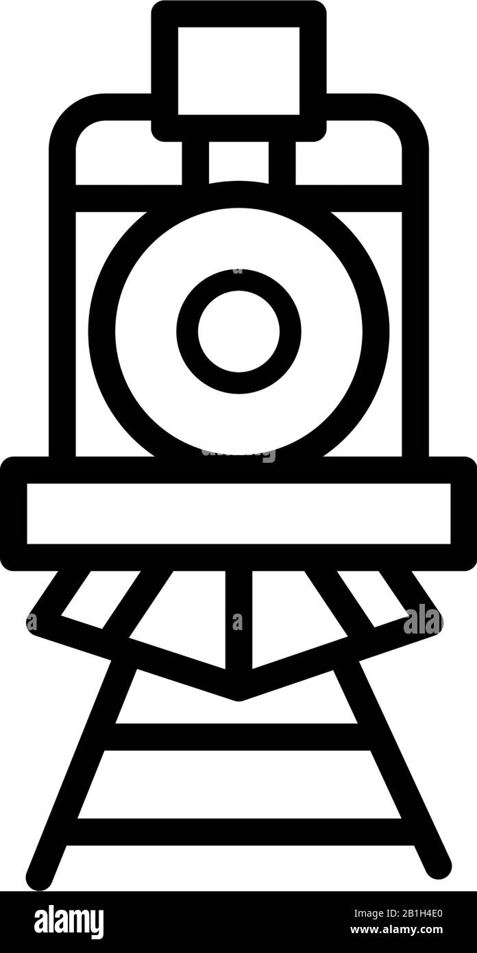 Modèle vectoriel de conception d'icône de train Illustration de Vecteur