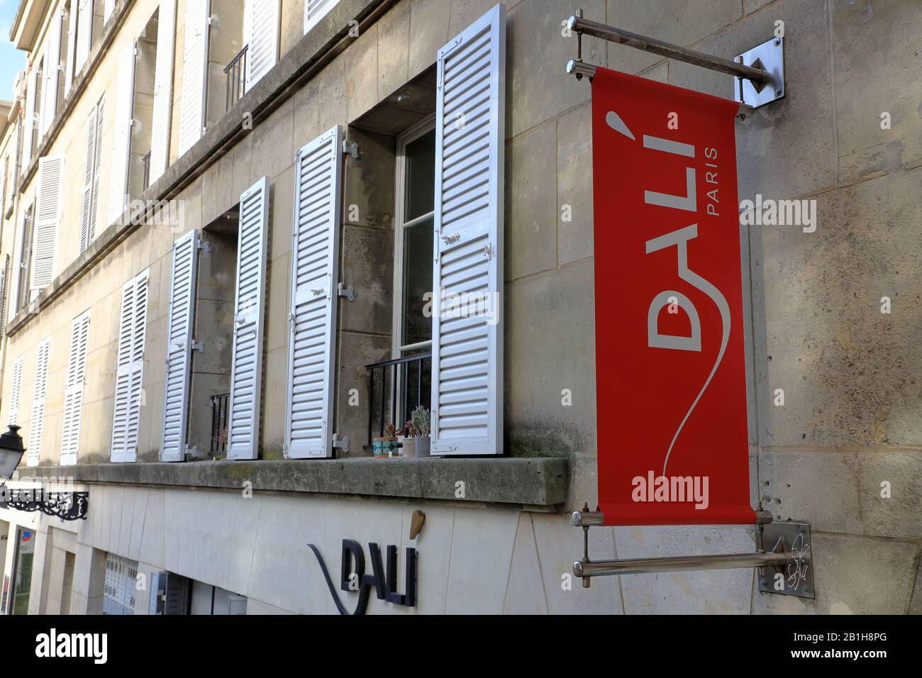 Vue extérieure du musée Dali Paris à Montmartre.Paris.France Banque D'Images