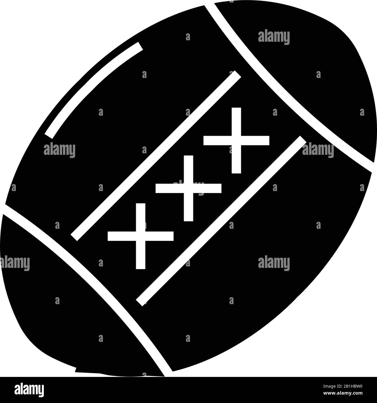 Icône noire de balle de base-ball, illustration conceptuelle, symbole vectoriel plat, signe glyphe. Illustration de Vecteur