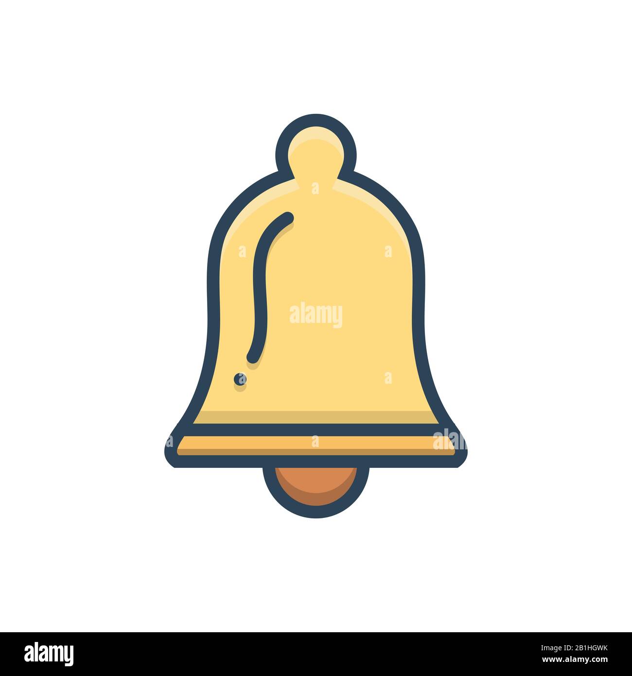 Illustration pour Bell Illustration de Vecteur