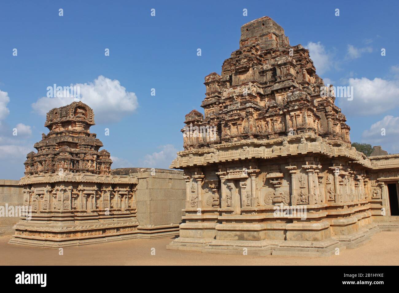 Hazara Ram Temple, Hampi, Karnataka, Inde. Banque D'Images