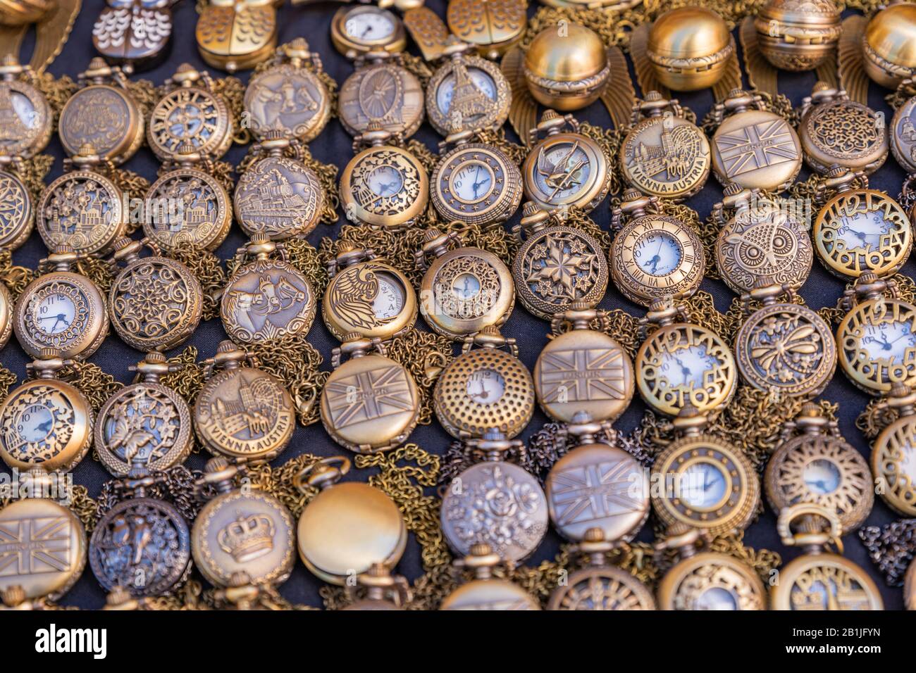 Souvenirs traditionnels sur le marché local de Guanajuato, au Mexique. Banque D'Images