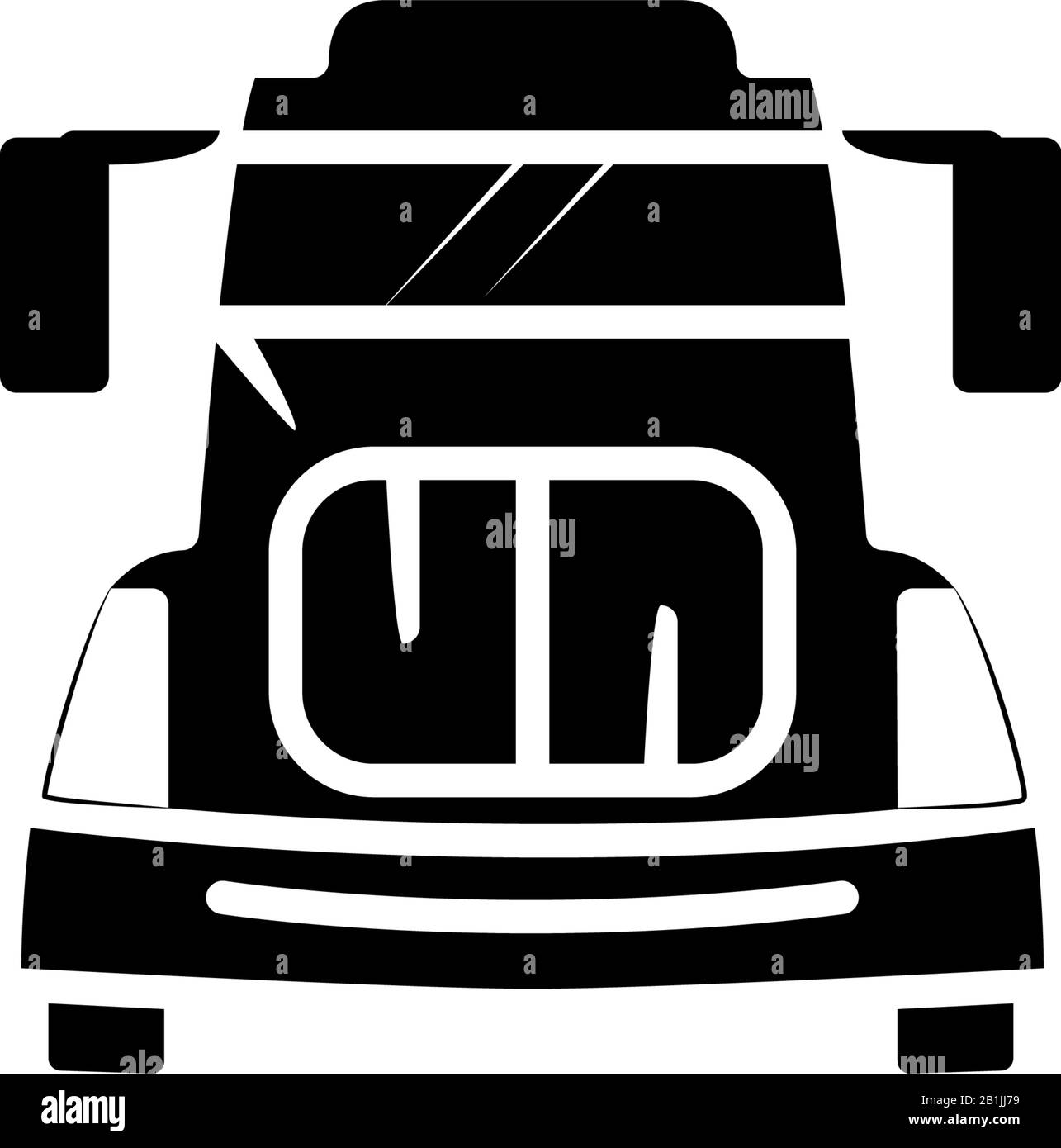 Modèle vectoriel de conception d'icône de chariot Illustration de Vecteur