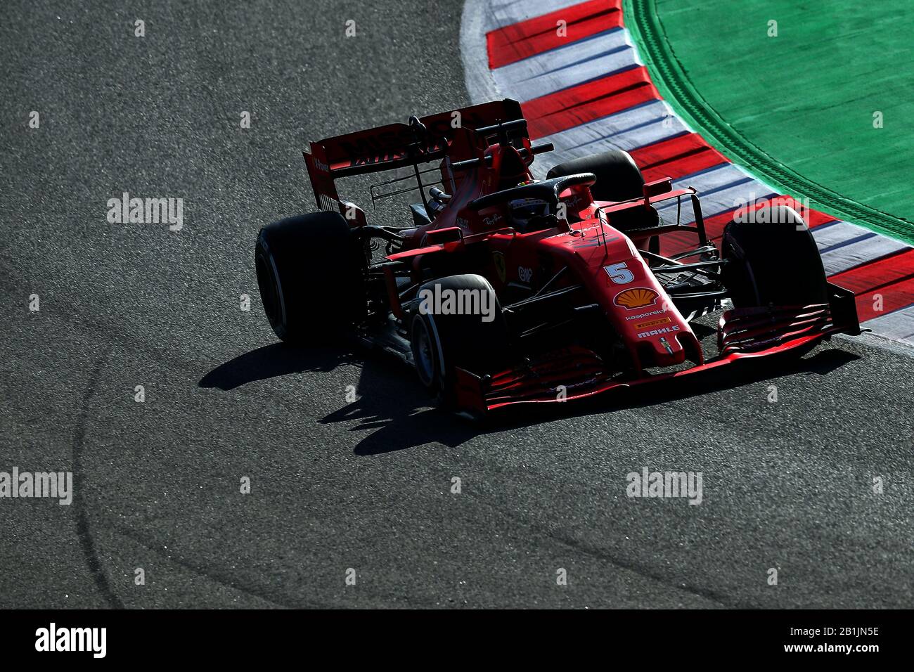 Montmelo, Espagne. 26 février 2020. #05 Sebastian Vettel, Scuderia Ferrari. Formule 1 Championnat du monde 2020, épreuves d'hiver #2 2020 Barcelone, 26-02-2020 . Photo Federico Basile/Insidefoto Crédit: Insidefoto Srl/Alay Live News Banque D'Images
