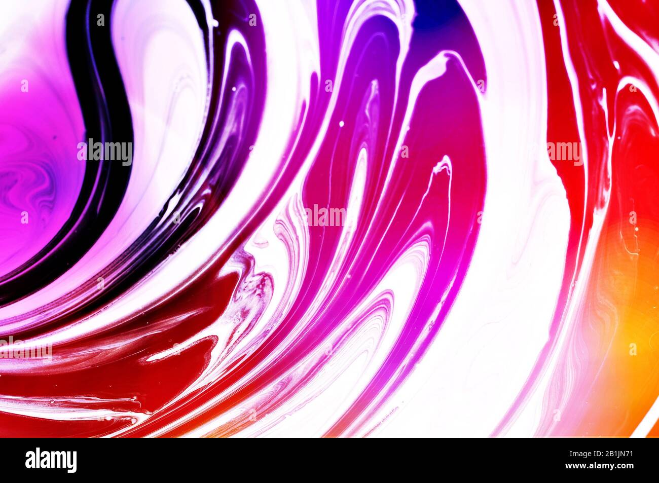 Abstract colorful background avec des lignes douces Banque D'Images
