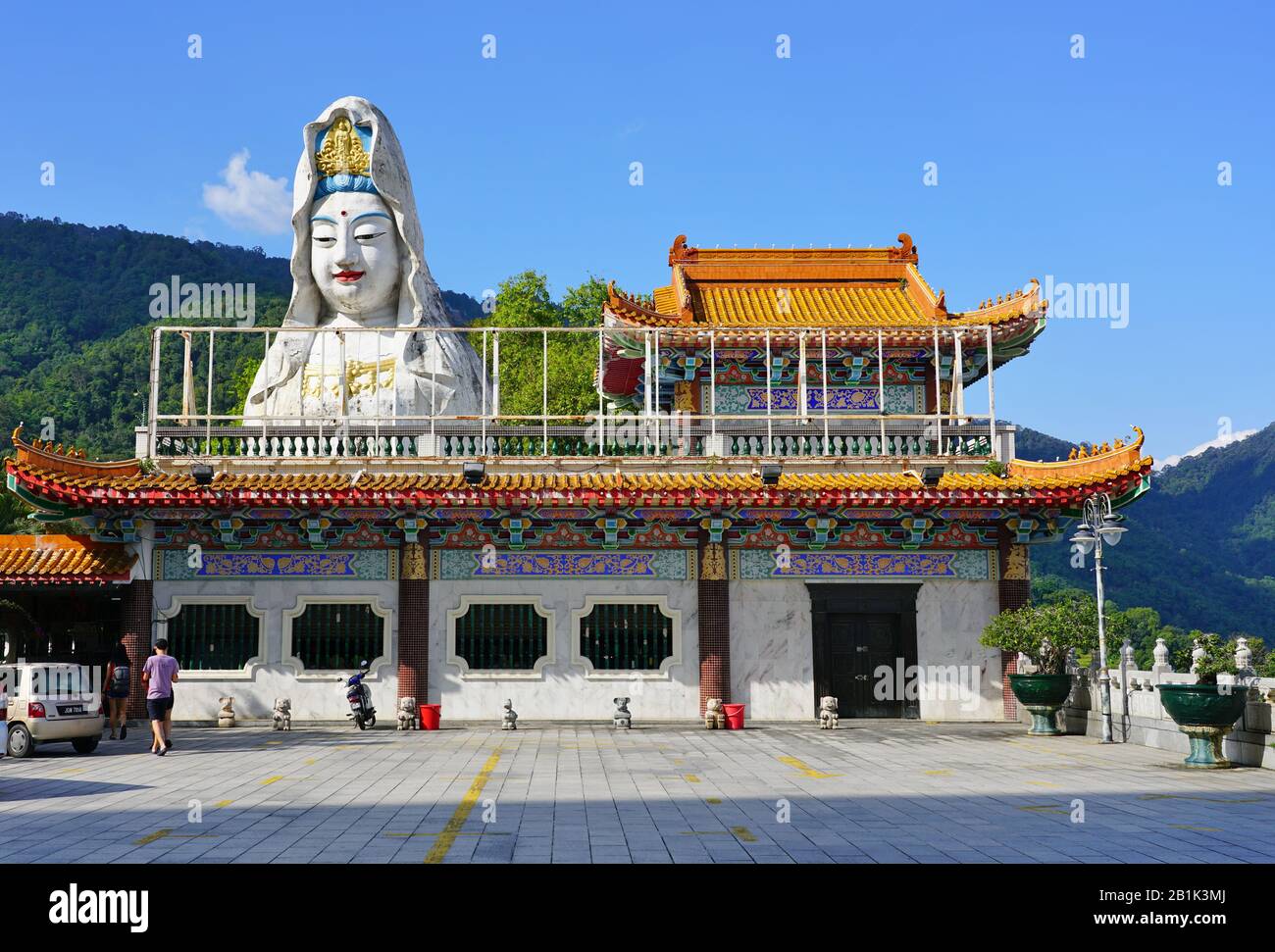 GEORGE TOWN, Penang, Malaisie - 8 déc 2019- Vue de la Khoo Kongsi Leong San Tong, un clan chinois historique temple maison situé à George Town, Penang Banque D'Images