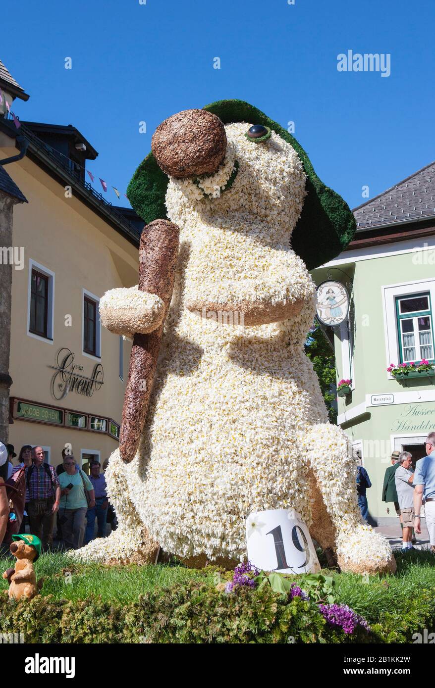 Narcisse Festival, Bad Aussee, Ausseerland, Salzkammergut, Styrie, Autriche Banque D'Images