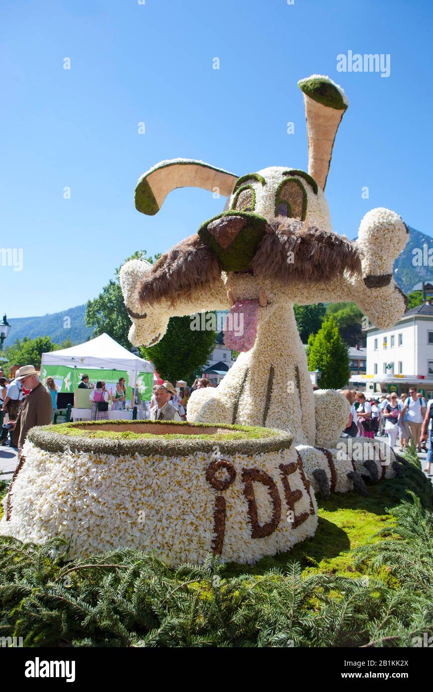 Narcisse Festival, Bad Aussee, Ausseerland, Salzkammergut, Styrie, Autriche Banque D'Images