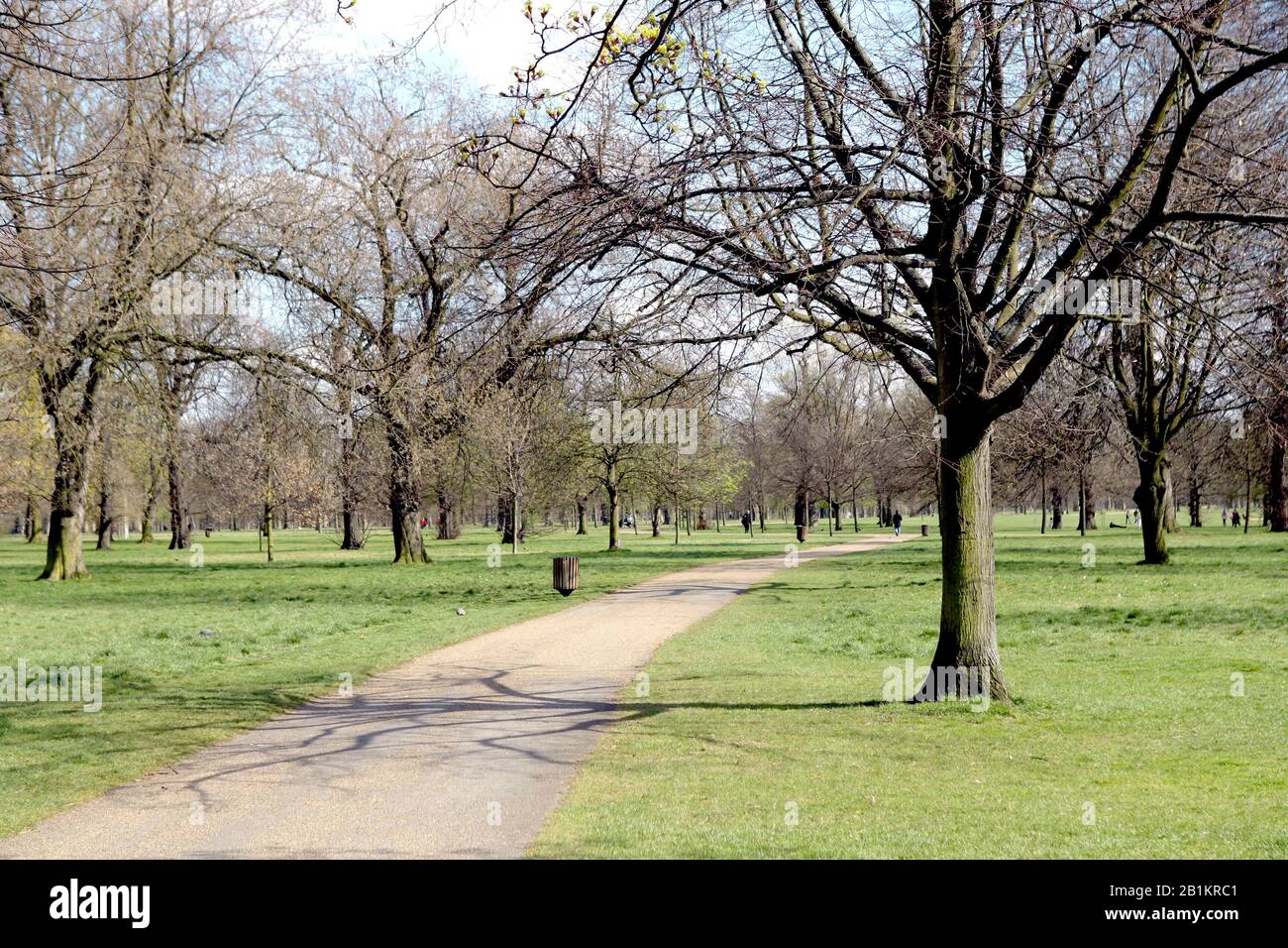 Hrh Princess Diana Memorial Walk, Kensington Gardens, Londres, Angleterre 01.04.09 Banque D'Images