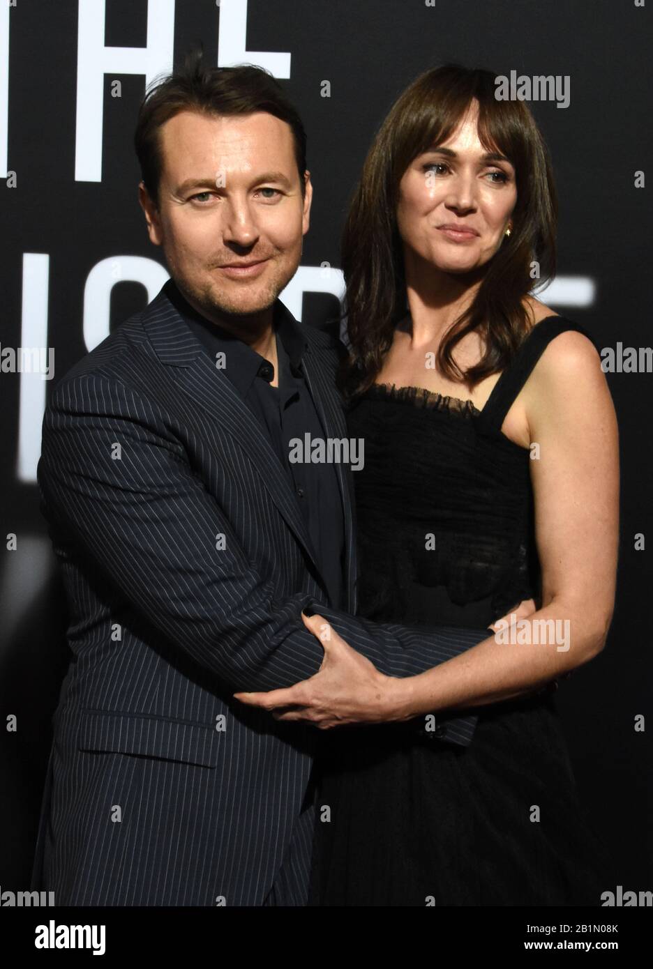 Hollywood, Californie, États-Unis 24 février 2020 Directeur/écrivain/producteur exécutif Leigh Whannell assiste Universal Pictures Présente "L'homme invisible Banque D'Images