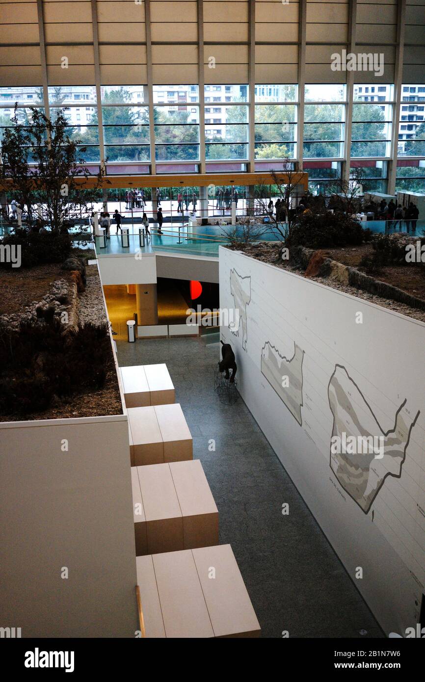 MUSÉE DE L'ÉVOLUTION HUMAINE BURGOS ESPAGNE - MUSEO DE LA EVOLUCION HUMANA BURGOS JUNTA DE CASTILLA Y LEON ESPANA © FRÉDÉRIC BEAUMONT Banque D'Images