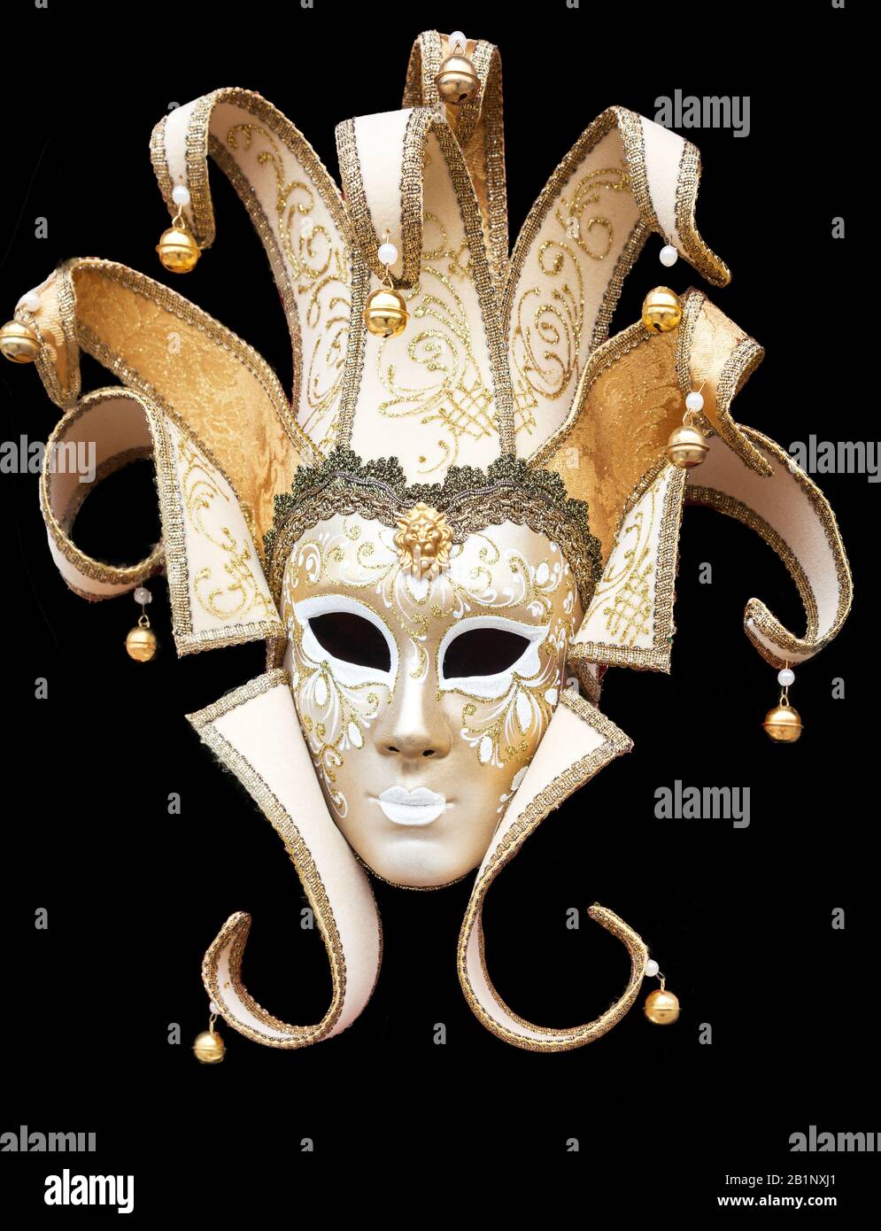 magnifique masque orné pour le carnaval Banque D'Images