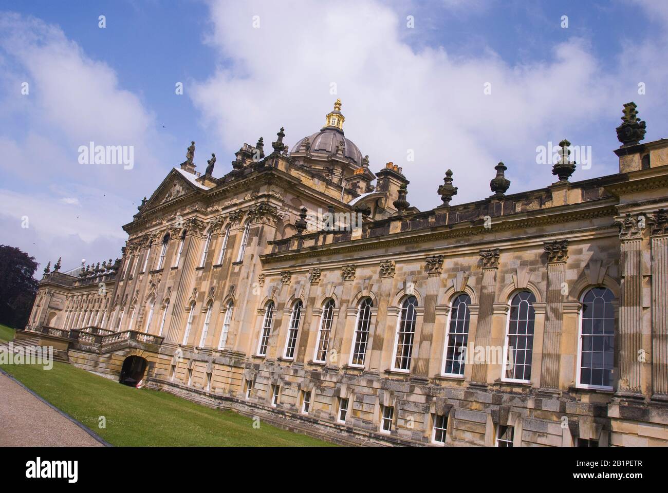 Castle Howard, l'inspiration du film Brideshead Revisited, York, Royaume-Uni Banque D'Images