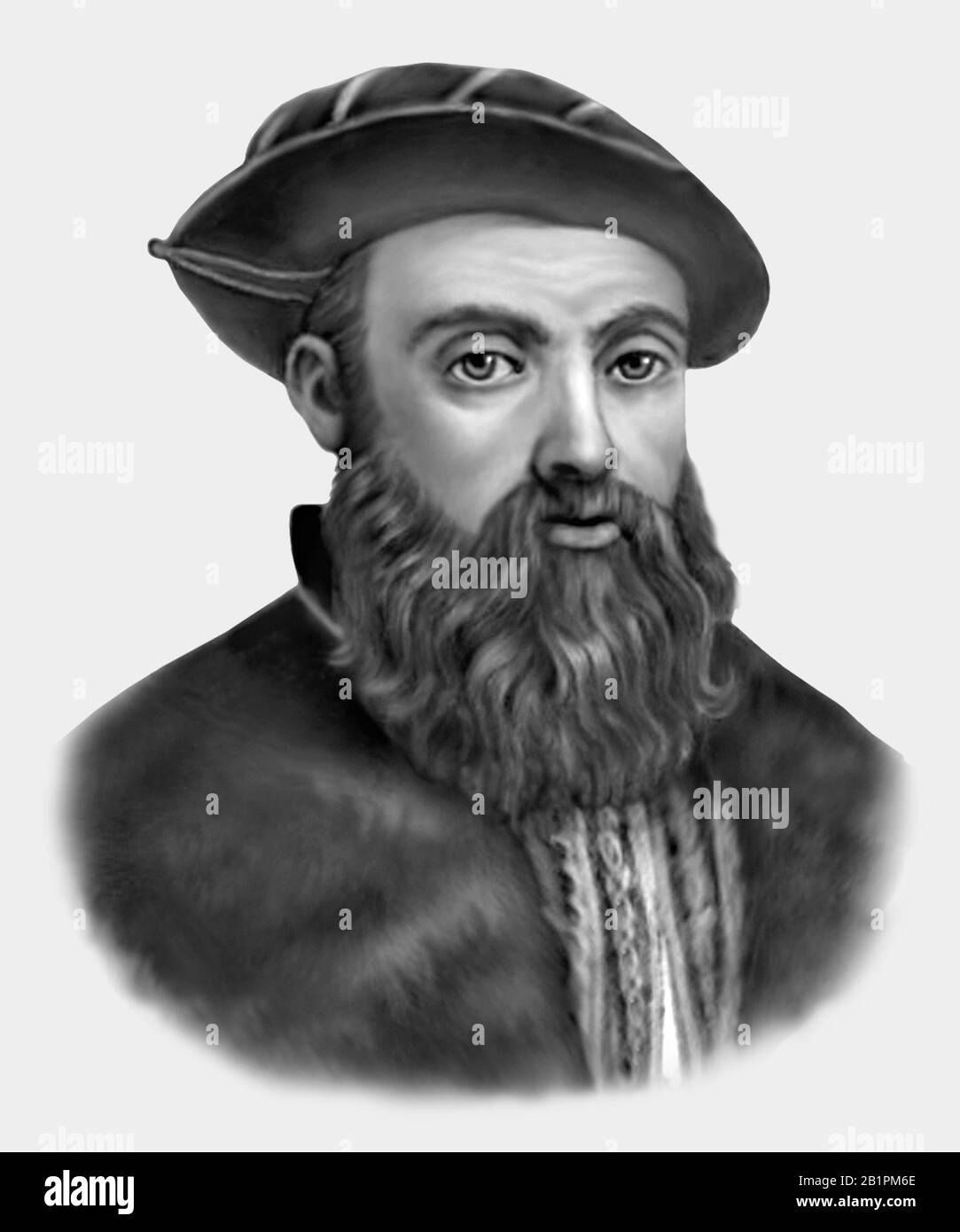 Ferdinand Magellan C1480-1521 Navigateur Portugais Banque D'Images