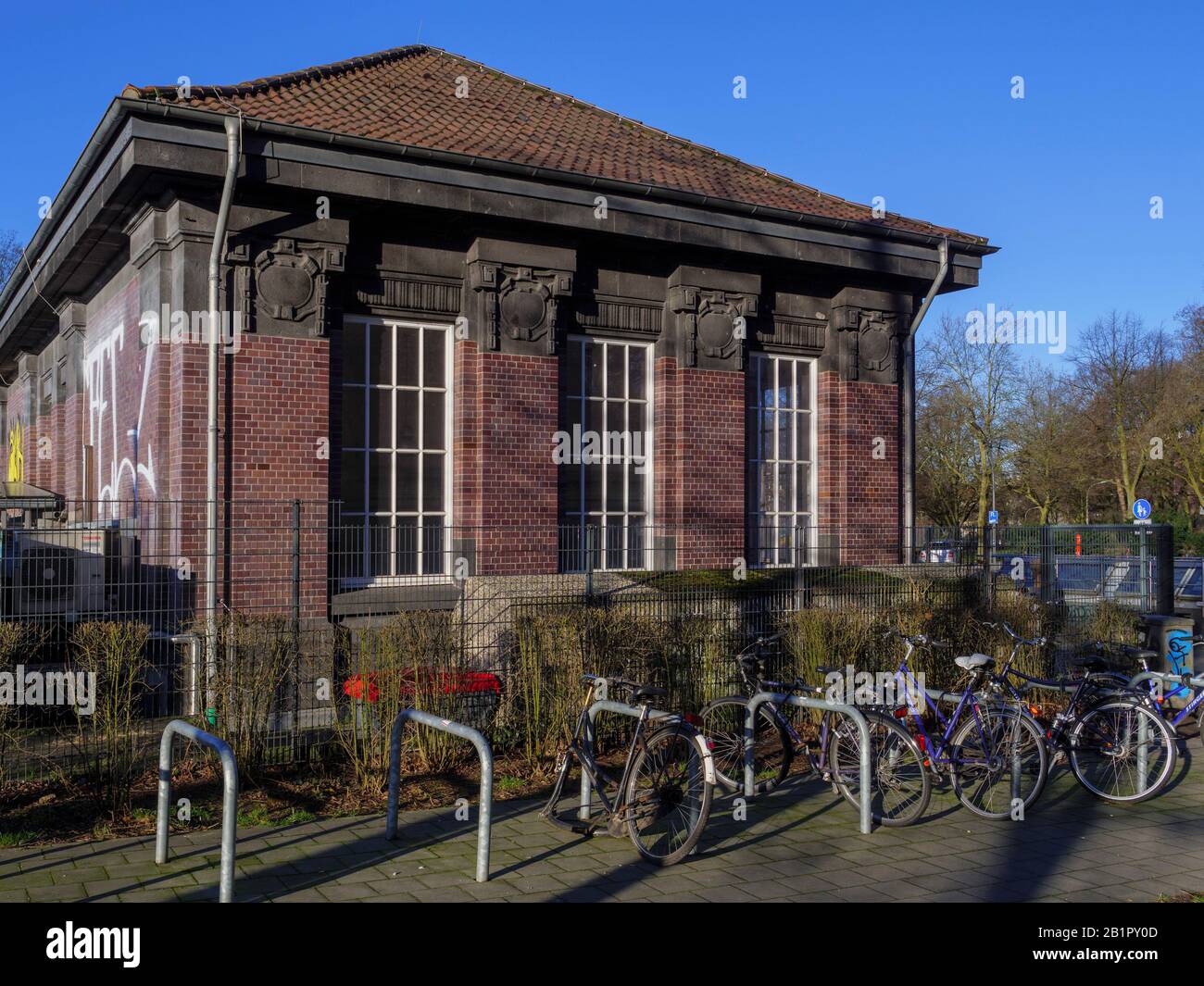 Métro Sternschanze, Hambourg, Allemagne, Europe Banque D'Images