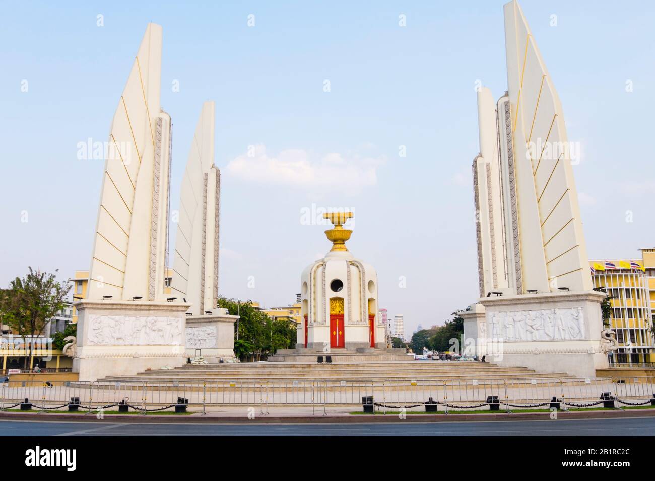 Le Monument de la démocratie, Banglamphu, Bangkok, Thaïlande Banque D'Images
