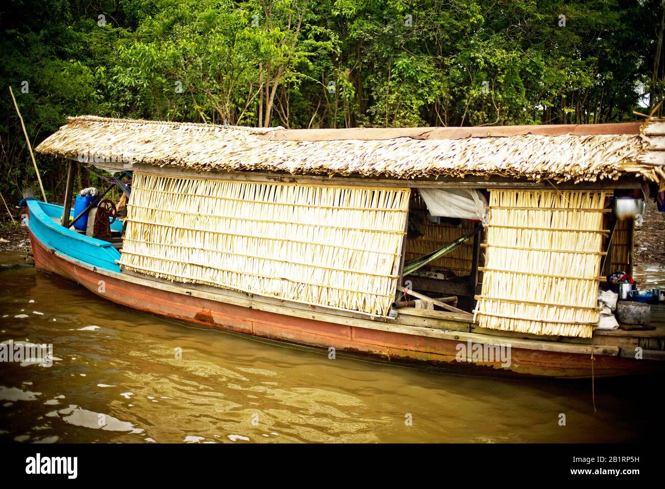 Bateau Des Indiens, Reserva Do Jaú, Amazonas, Brésil Banque D'Images