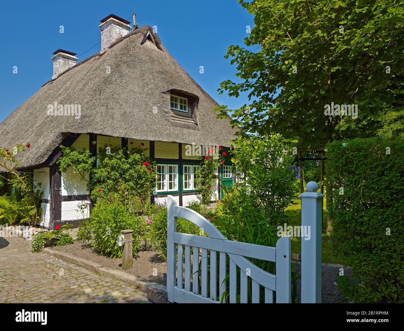 Maison à Sieseby an der Schlei, district de Rendsburg-Eckernförde, Schleswig-Holstein, Allemagne, Banque D'Images