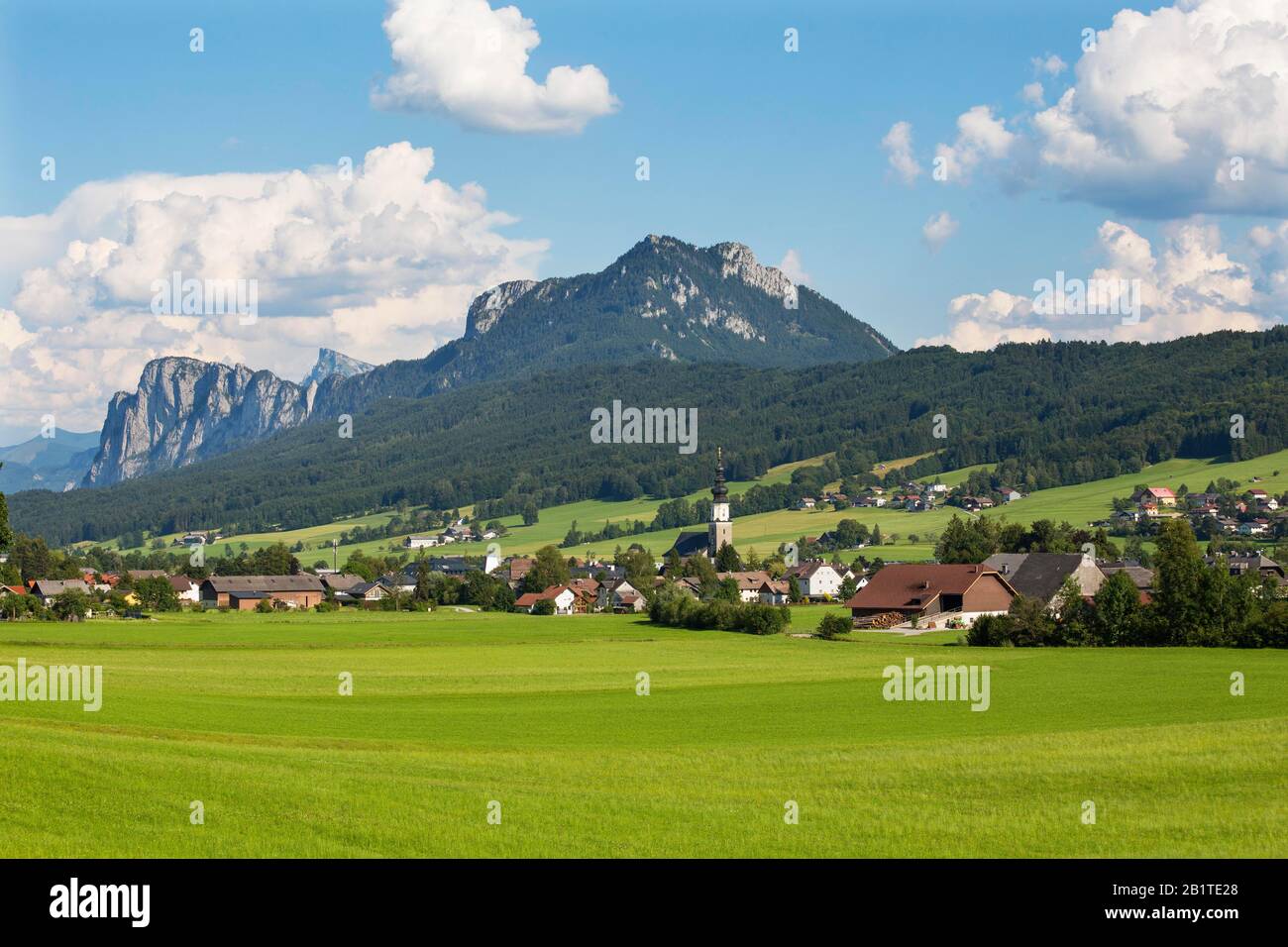 Thalgau Avec Schober, Flachgau, Province De Salzbourg, Autriche Banque D'Images Thalgau Avec Schober, Flachgau, Province De Salzbourg, Autriche Banque D'Images