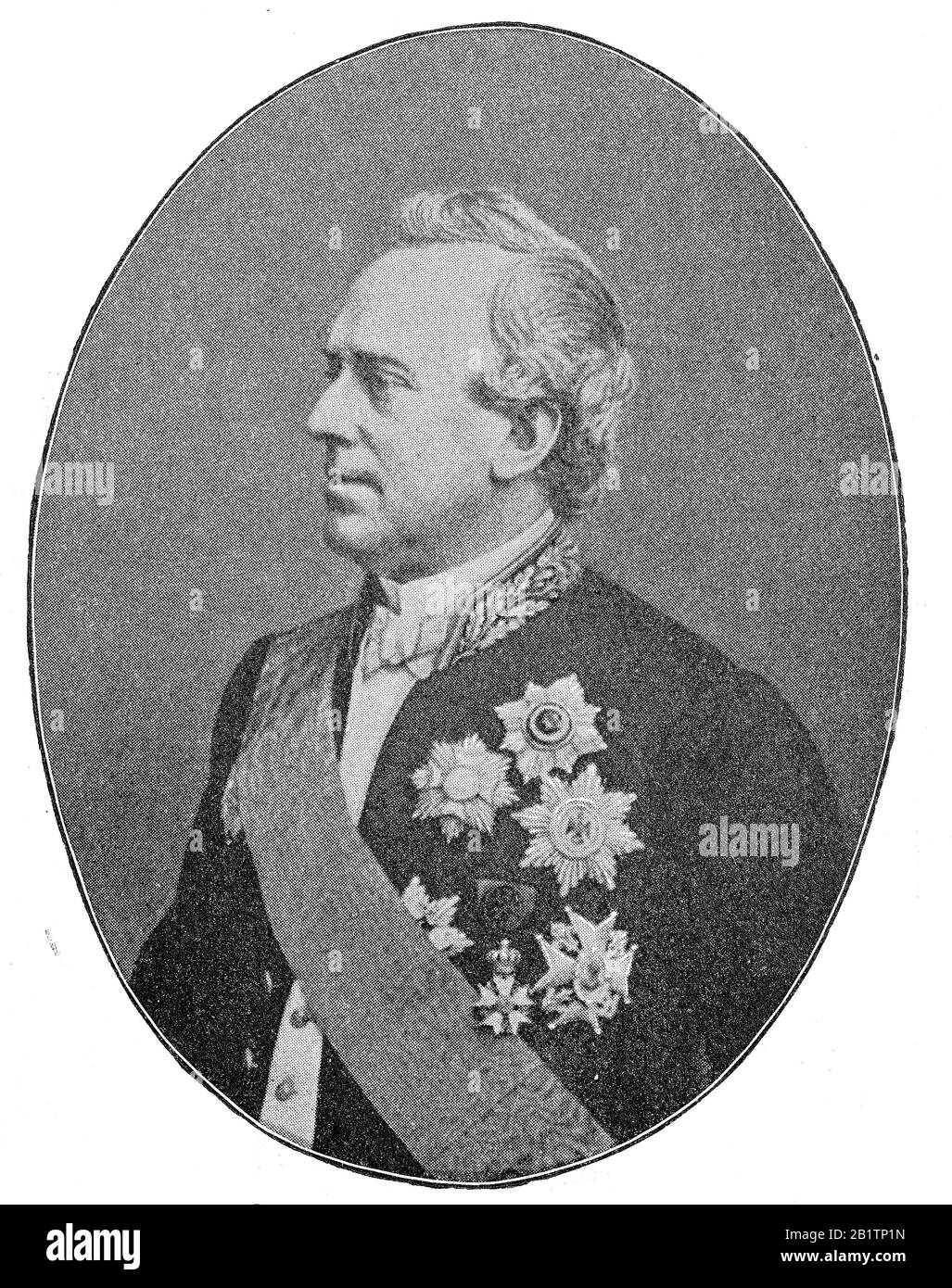 Hubert Joseph Walthère frère-Orban, 24 avril 1812 - 2 janvier 1896, était un homme d'État libéral belge / Hubert Joseph Walthy Frere-Orban, guerre ein belgischer Staatsmann, Historisch, amélioration numérique de la reproduction d'un original du XIXe siècle / digitale Reproduktion einer Originalvoraus dem 19. Jahrhundert Banque D'Images