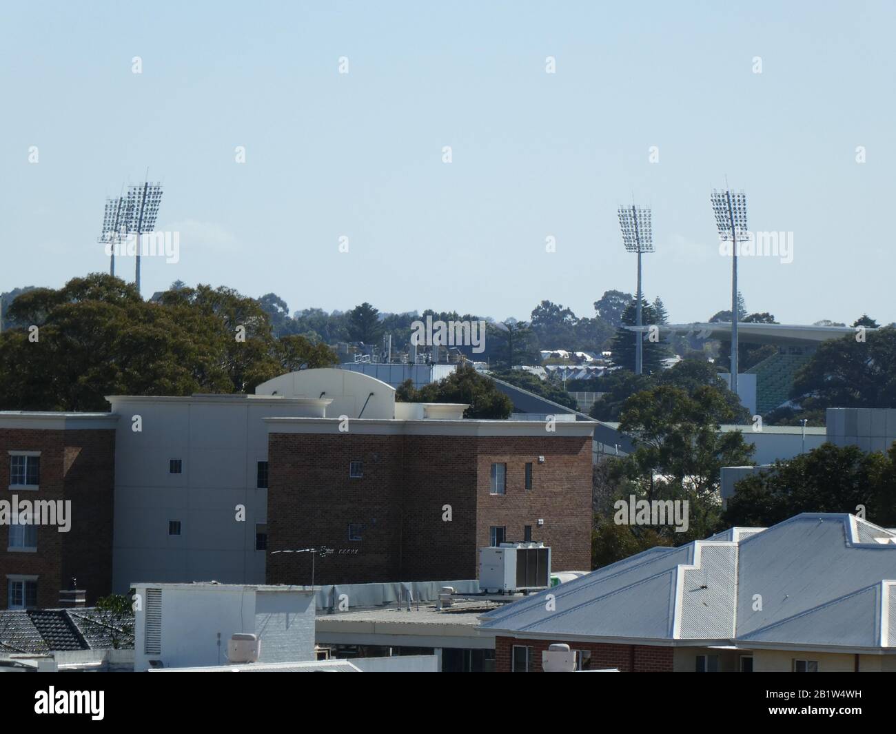 Terrain de cricket WACA, Perth, Australie Banque D'Images